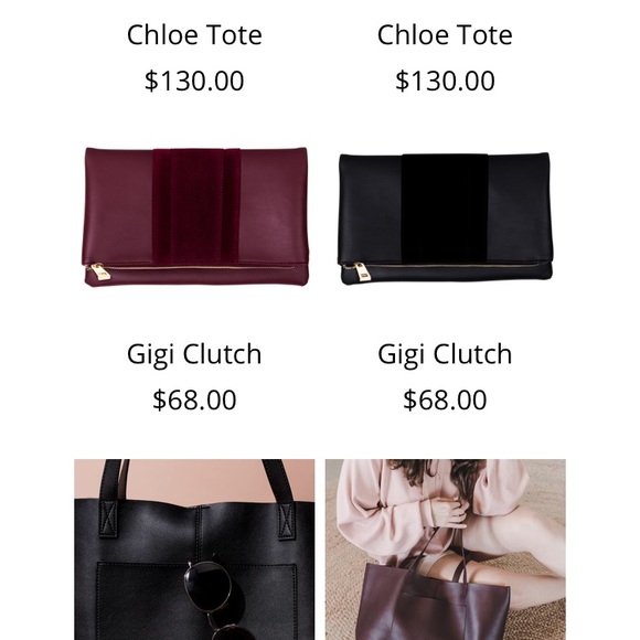Gigi clutch (summer &rose) - Picture 2 of 7